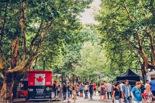 Frittenwerk Foodtruck für Firmencatering in Frankfurt